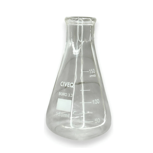 Matraz 150 ml Erlenmeyer. CIVEQ
