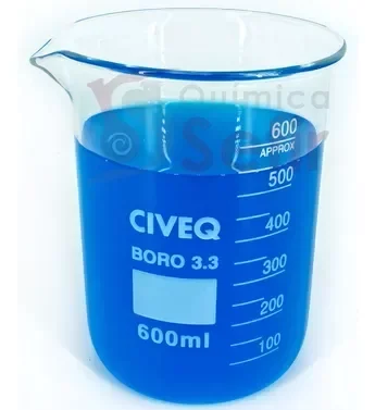 Vaso Precipitado 600 ml. CIVEQ