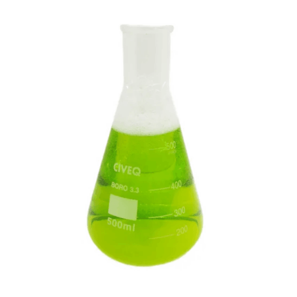 Matraz 500 ml Erlenmeyer. CIVEQ