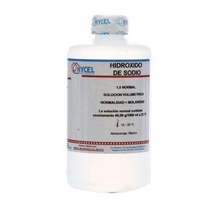 HIDRÓXIDO DE SODIO 1N, 1L. Hycel
